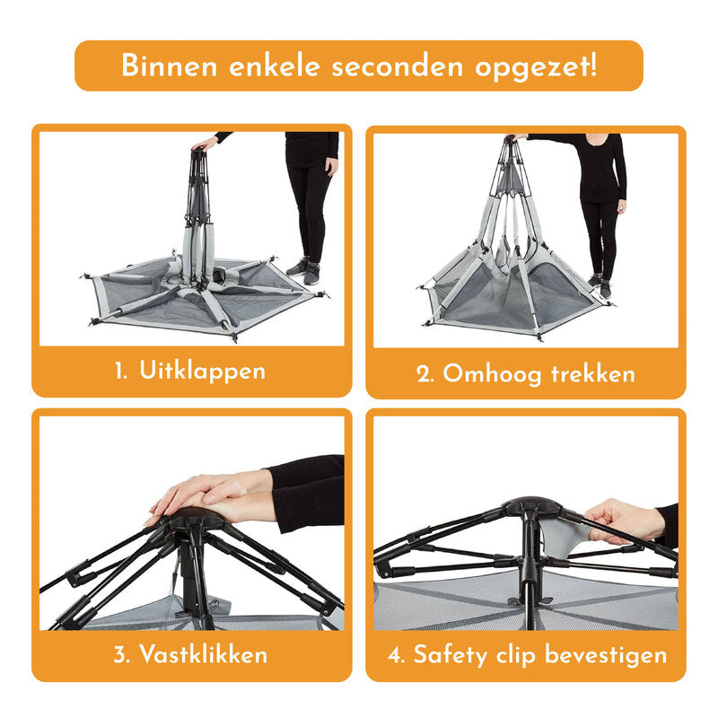 Tenty Speeltent Bundel (Tent, Box, Mat en Hoes)